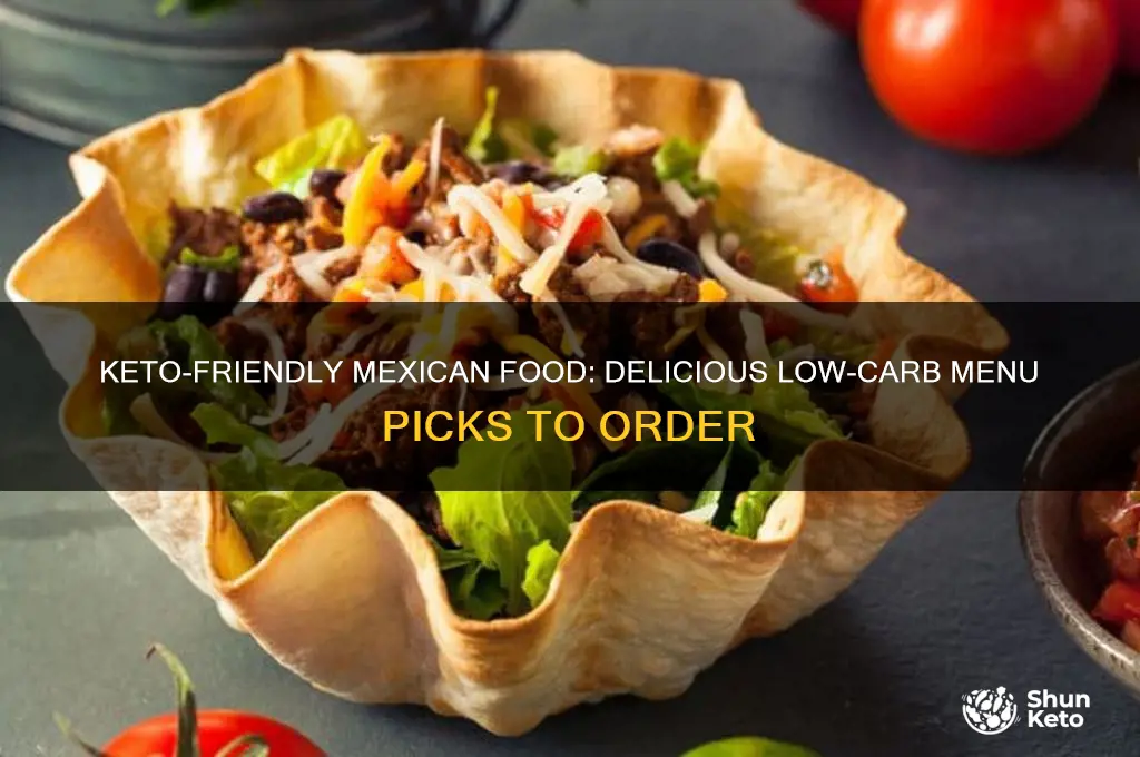 what to order for mexican on keto diet