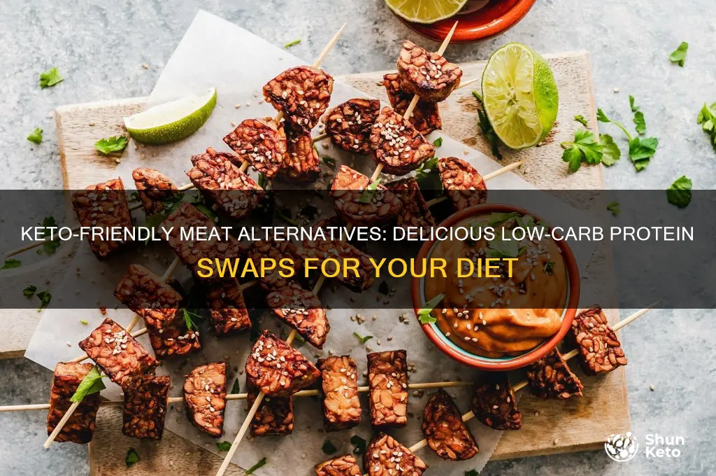 what to rplace meat with for keto diet