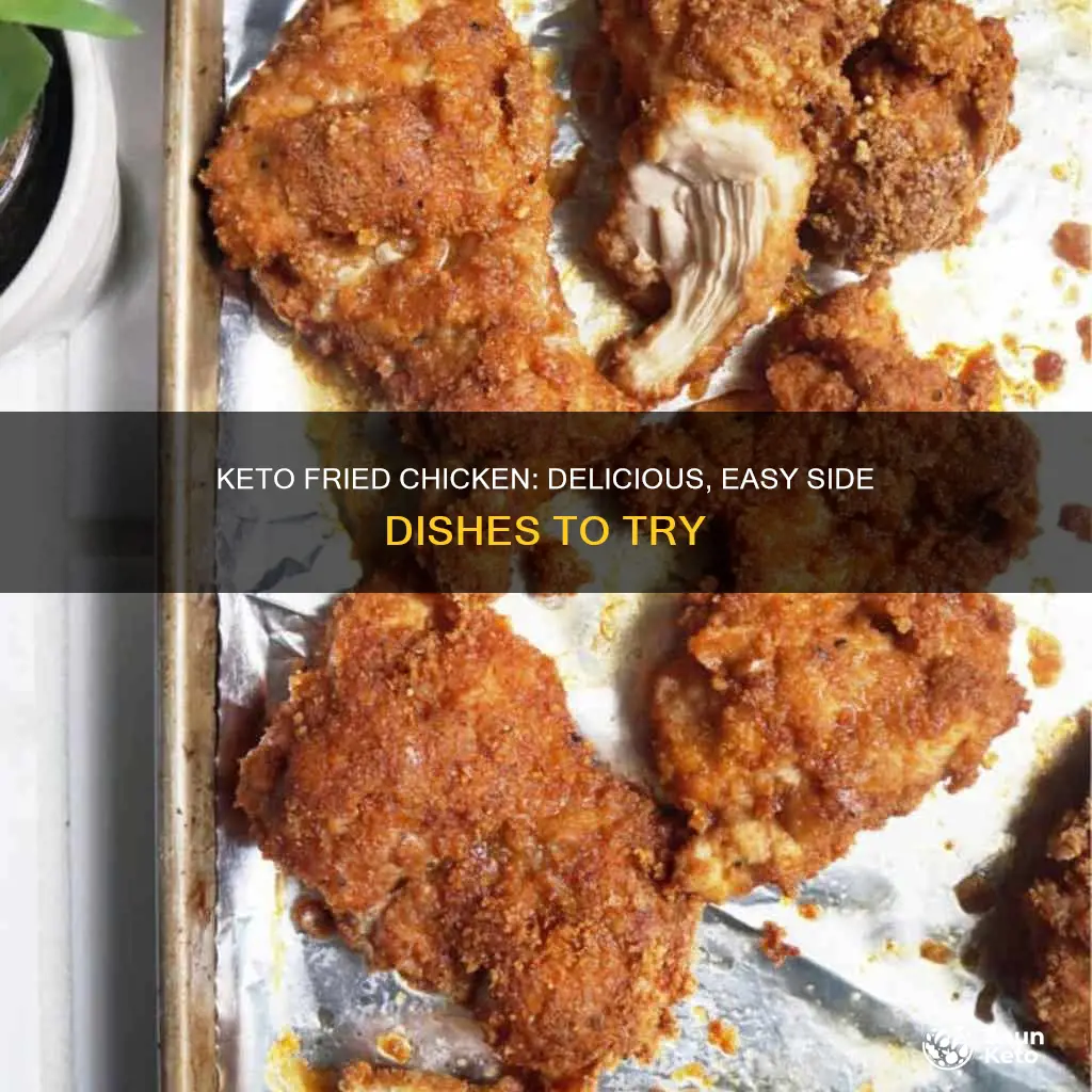 what to serve with l azy keto fried chicken