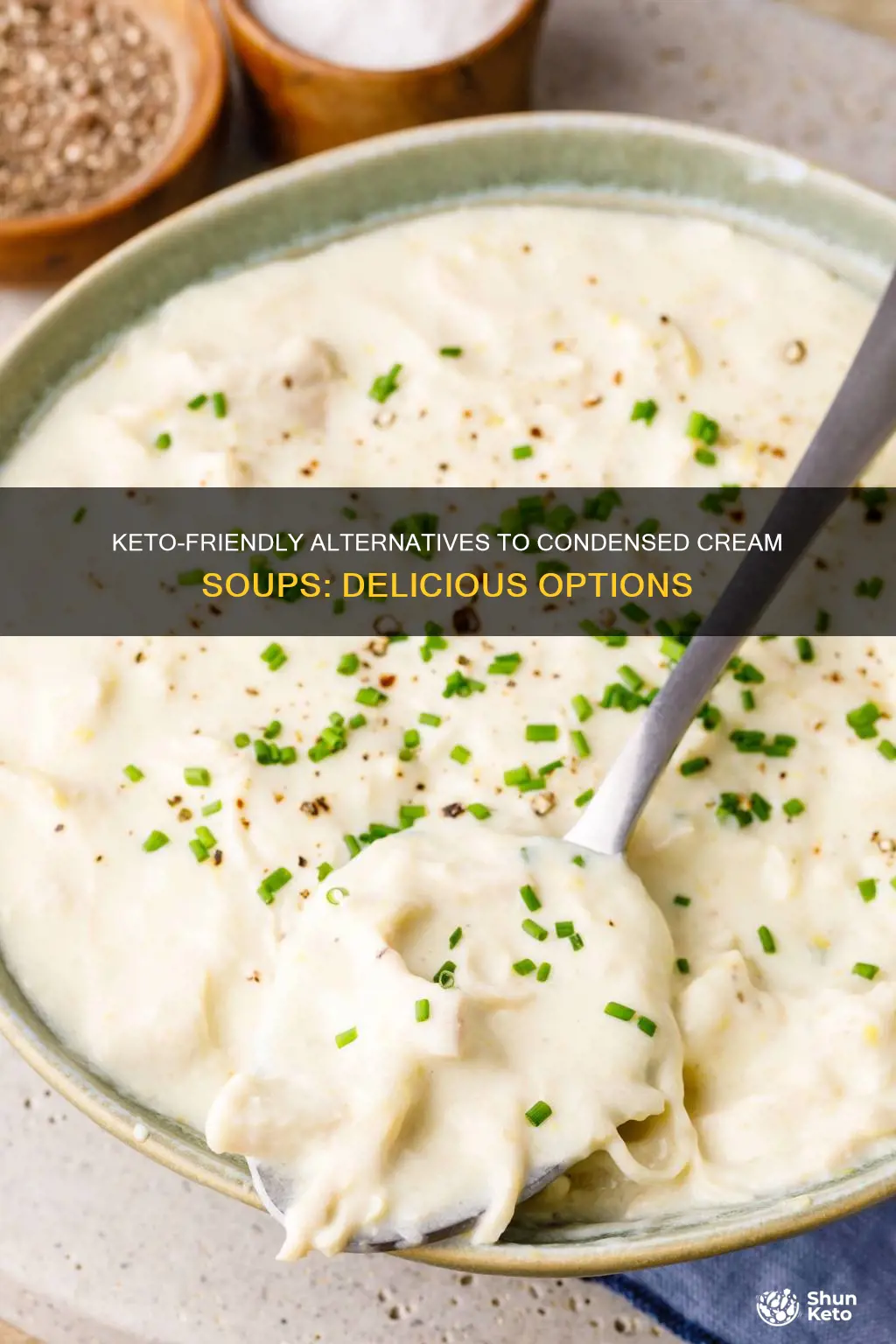 what to substitute condensed cream soups for keto