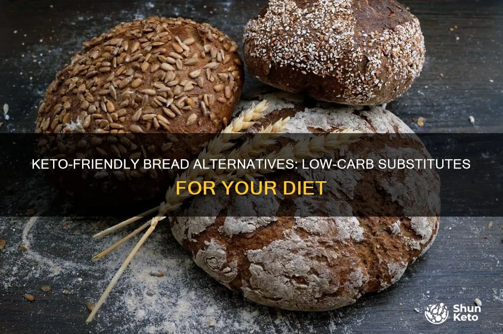 what to substitute for bread in keto diet