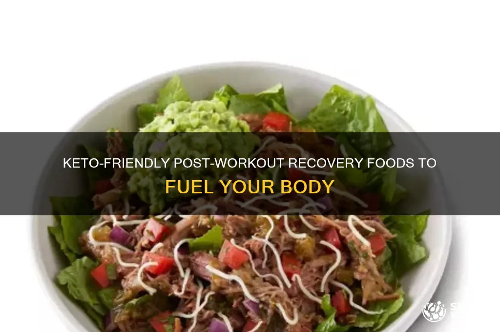 what to take after a workout keto diet