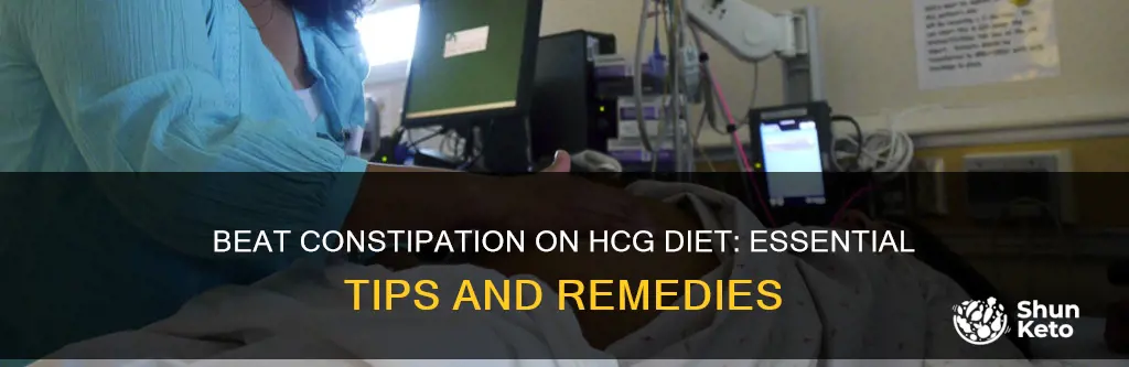 what to take for constipation on hcg diet