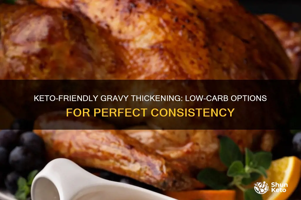 what to thicken gravy with on keto diet