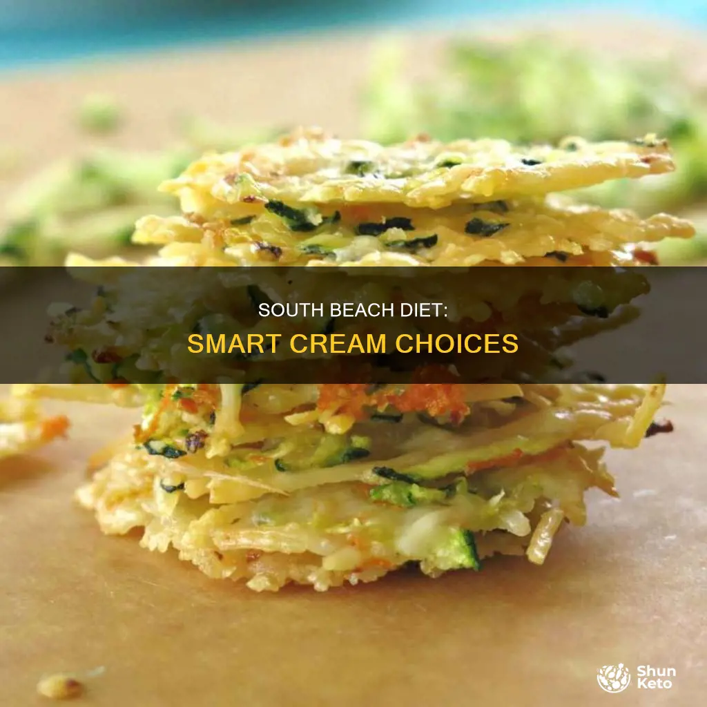 what to use for cream in south beach diet