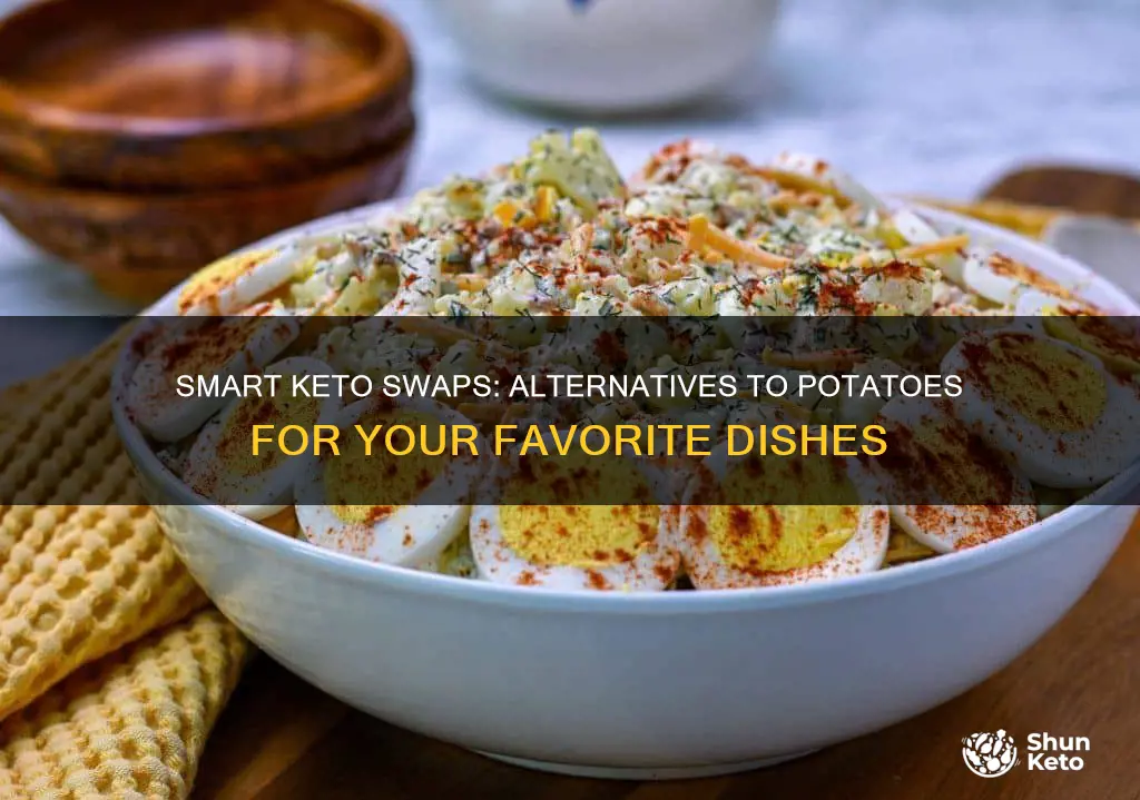 what to use in place of potatoes keto