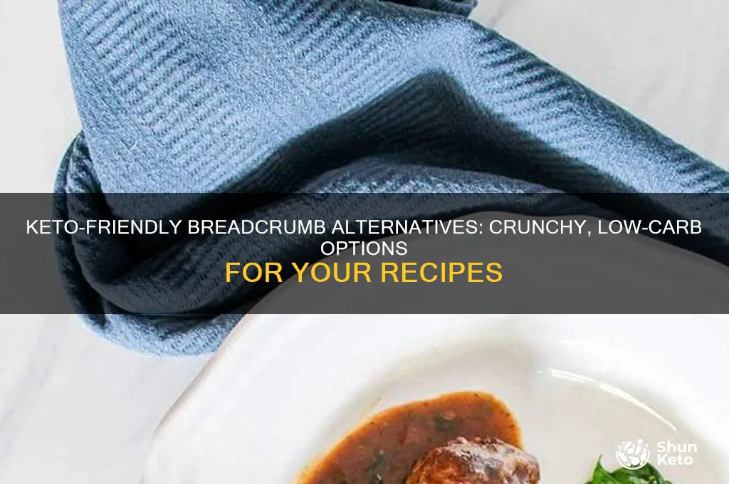 what to use instead of breadcrumbs for keto diet