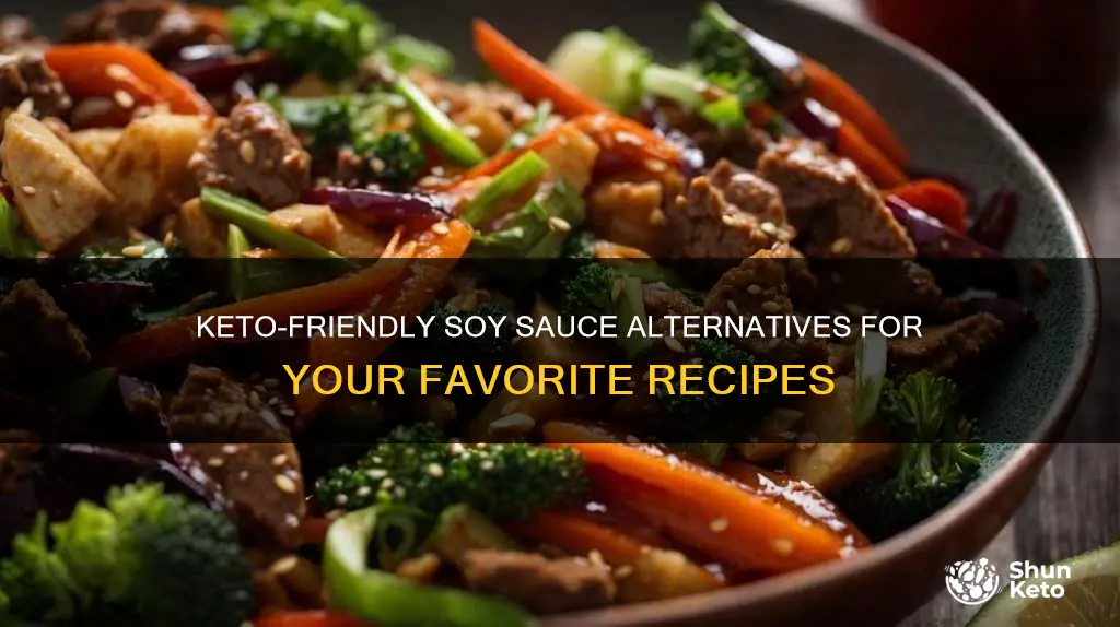 what to use instead of soy sauce for keto