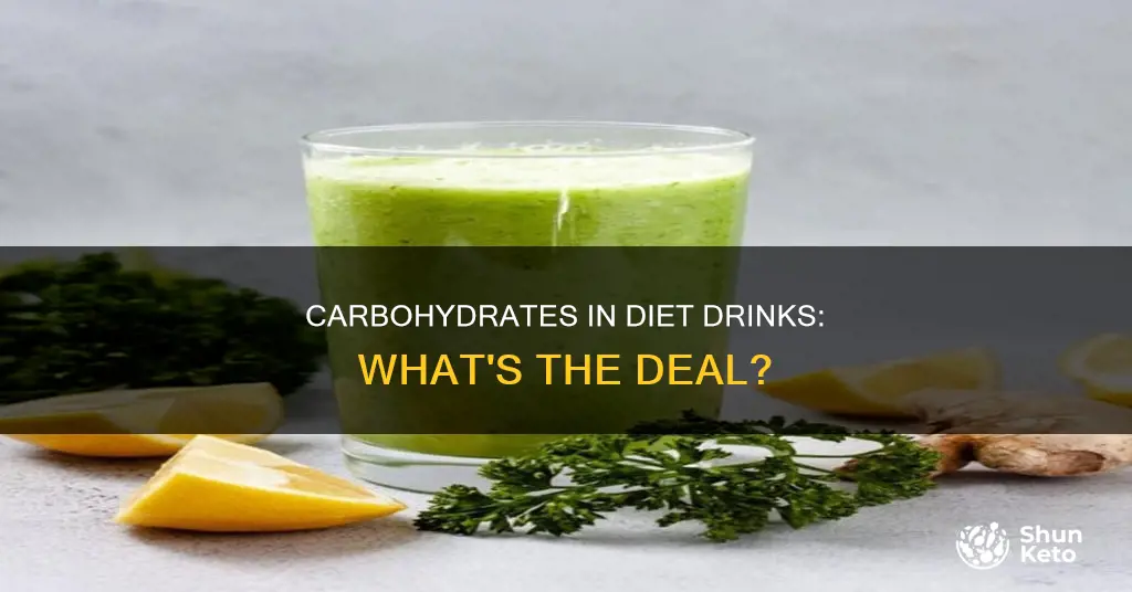 what type of carbohydrate do diet drinks represent