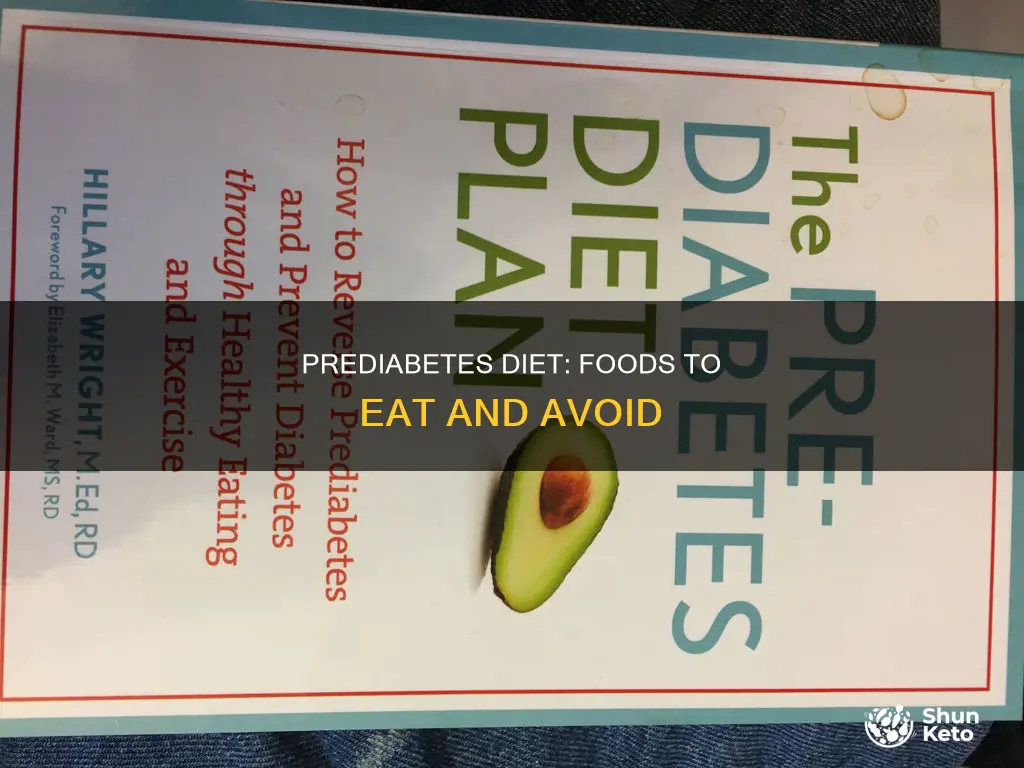 what type of diet are for prediabetes