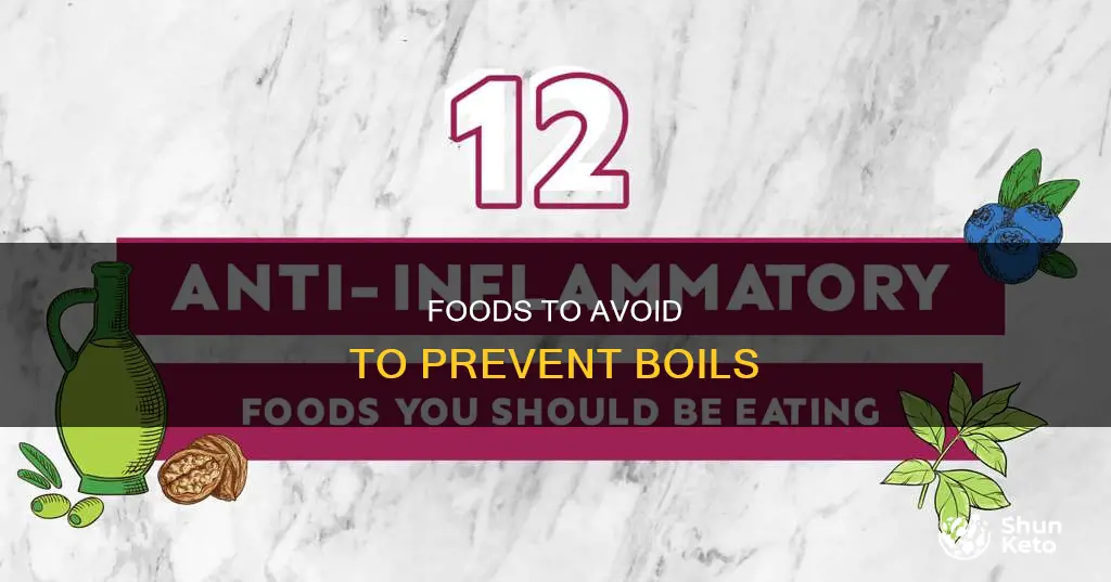 what type of diet causes boils