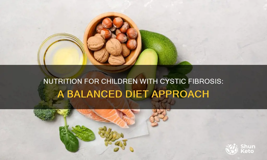 what type of diet do children with cystic fibrosis require