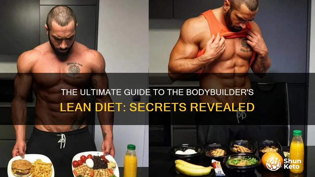 what type of diet does a 180lb lean bodybuilder have