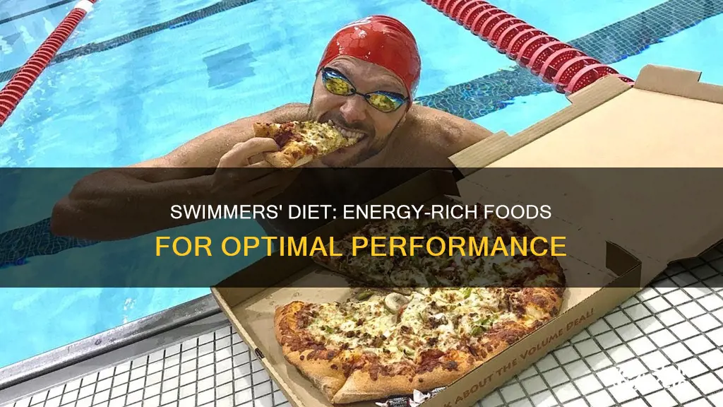 what type of diet does a swimmer need