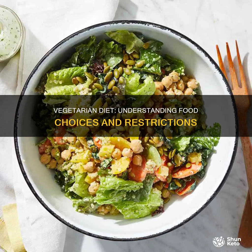what type of diet does a vegetarian follow