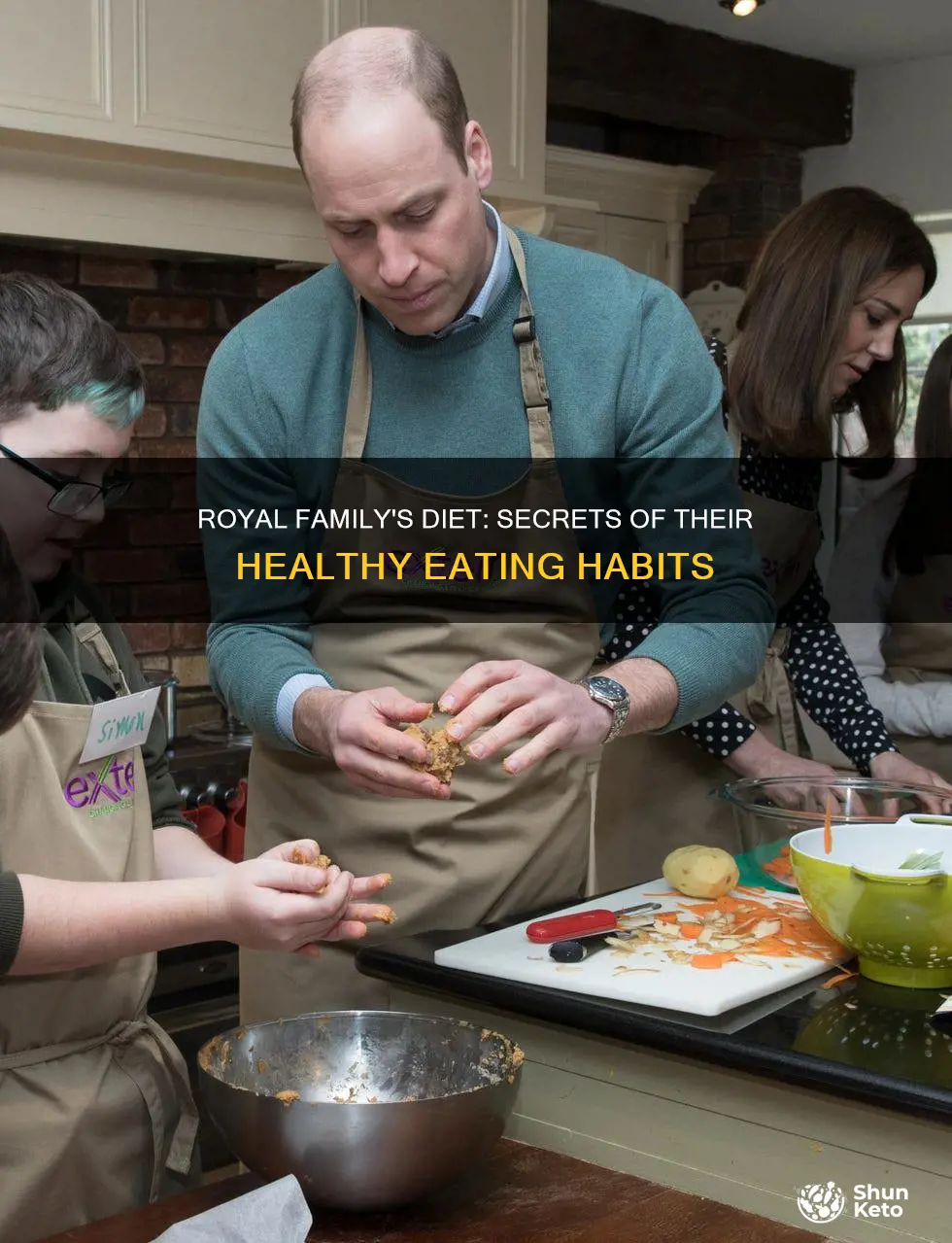 what type of diet does the royal family have