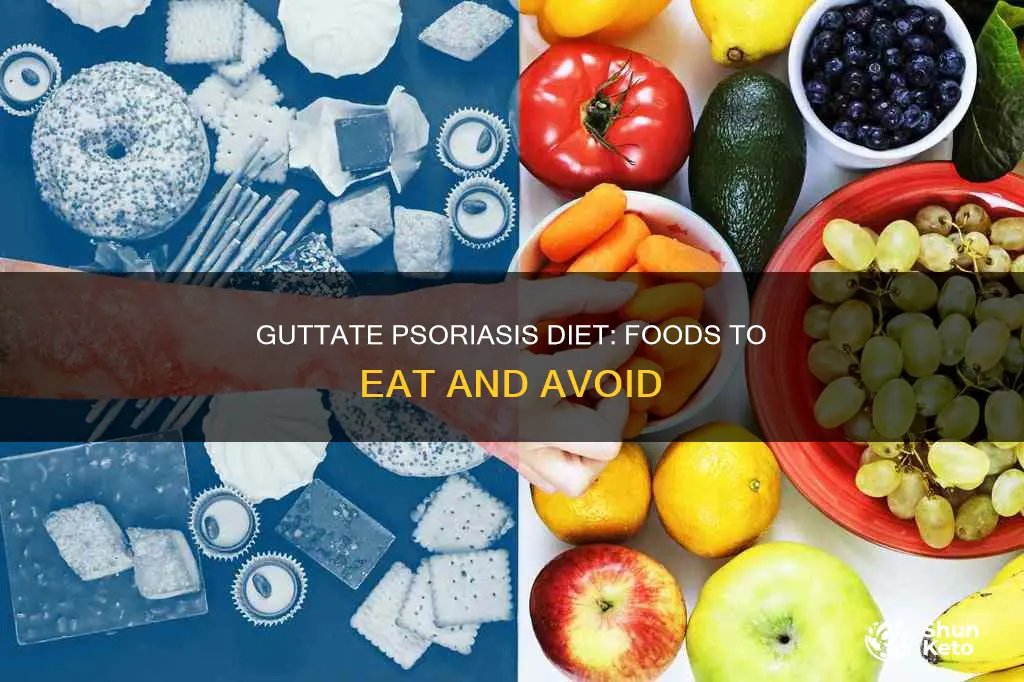 what type of diet for guttate psoriasis