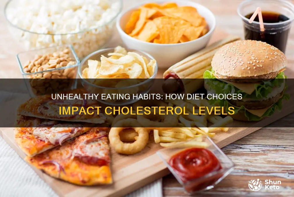 what type of diet may lead to elevated cholesterol levels