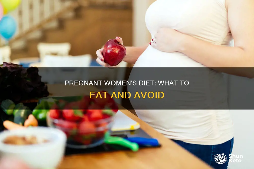 what type of diet should a pregnant woman have