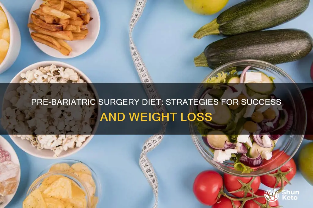 what type of diet to do before bariatric surgery