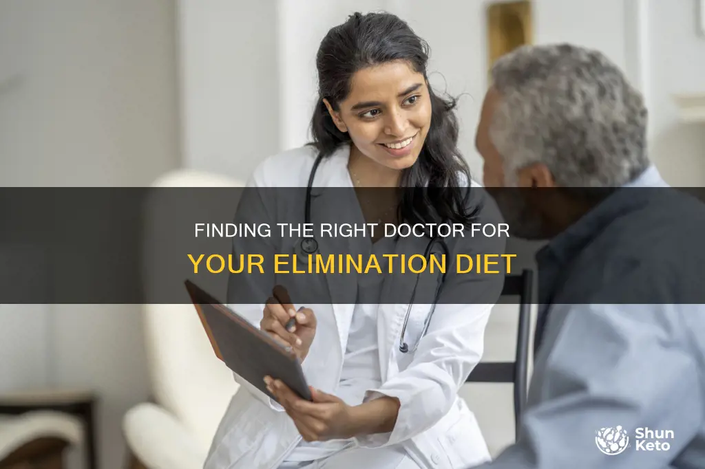 what type of doctor helps with an elimination diet