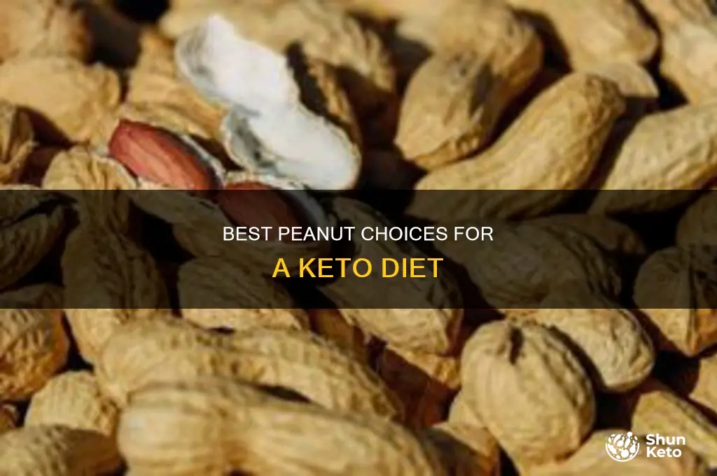what type of peanuts can you eat on keto