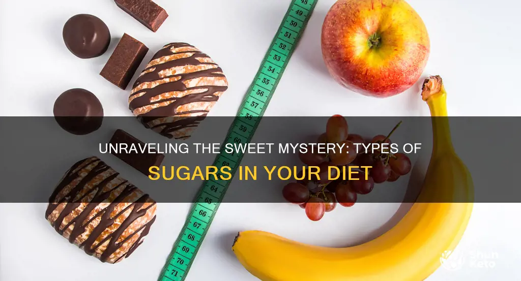 what types of sugars are ingested in the diet