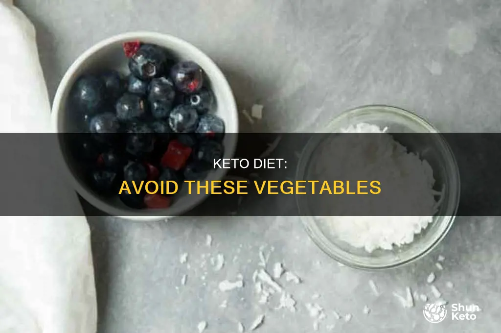 what vegaables to not eat on keto