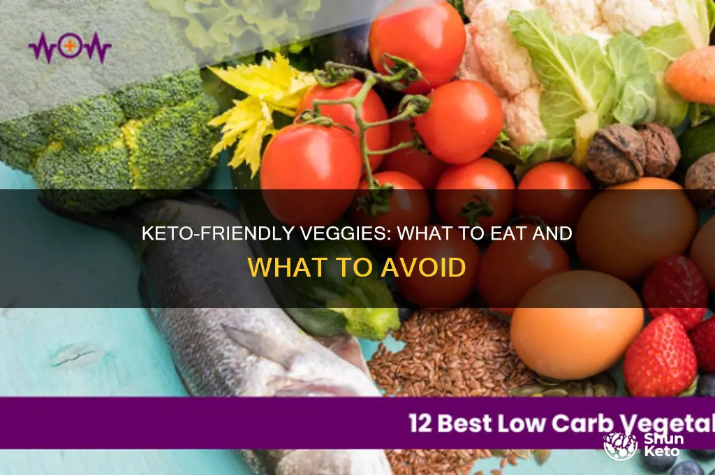 what vegatables can you eat on keto