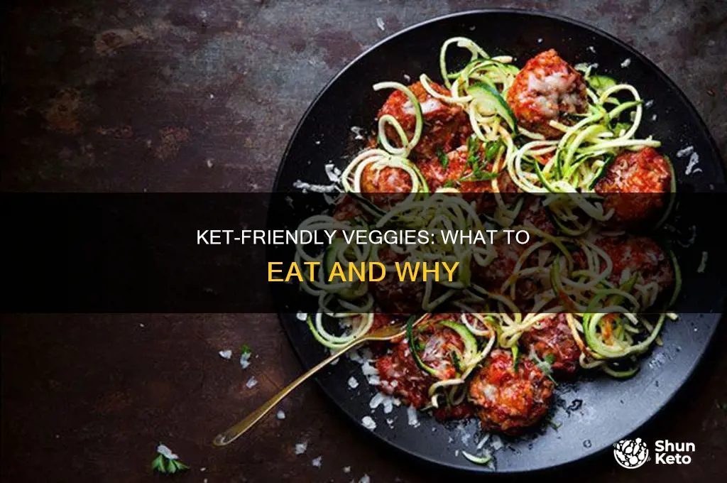 what vegatables should i eat on ket
