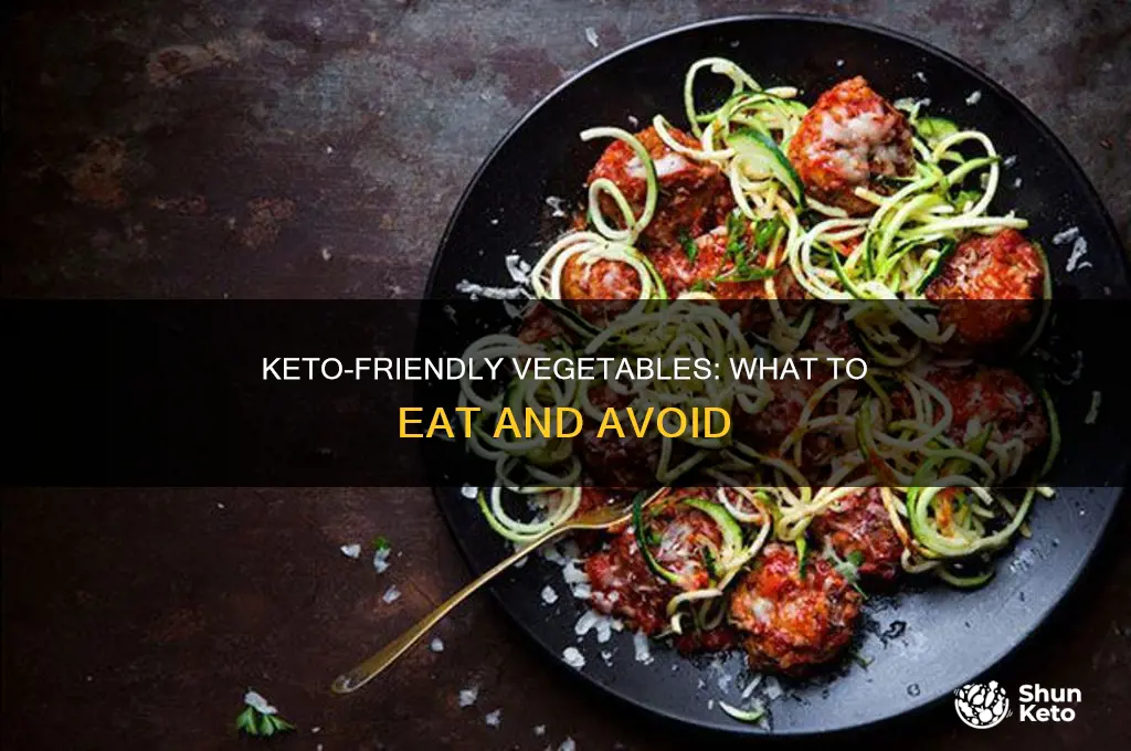 what vegatbles eat keto