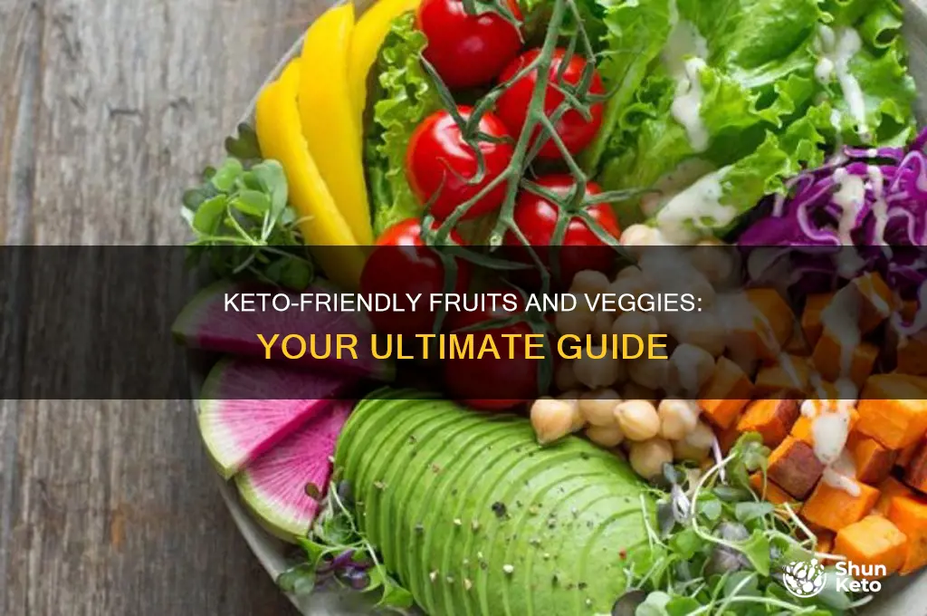 what vegetables and fruit can you eat on keto diet