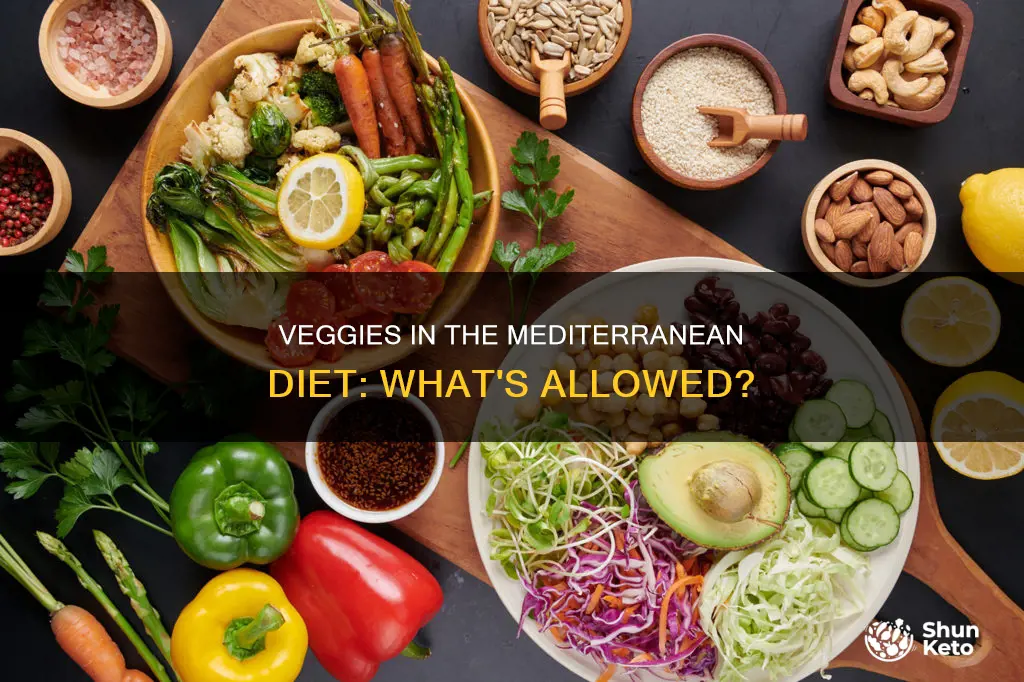 what vegetables are allowed on the mediterranean diet