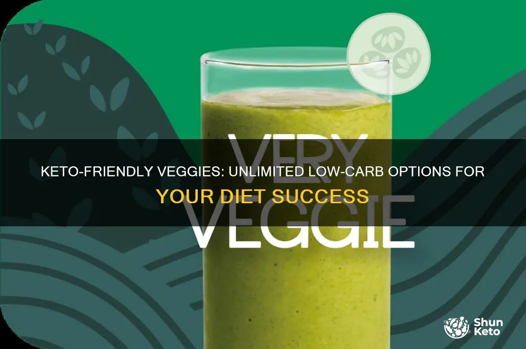 what vegetables are unlimited on keto diet