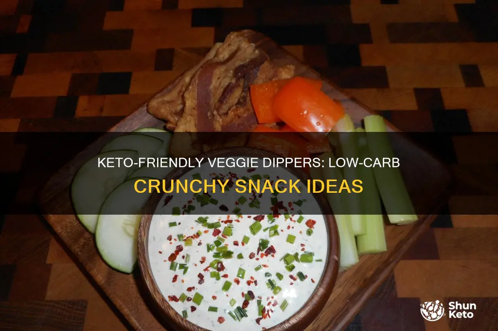 what veggies are keto that can be dipped