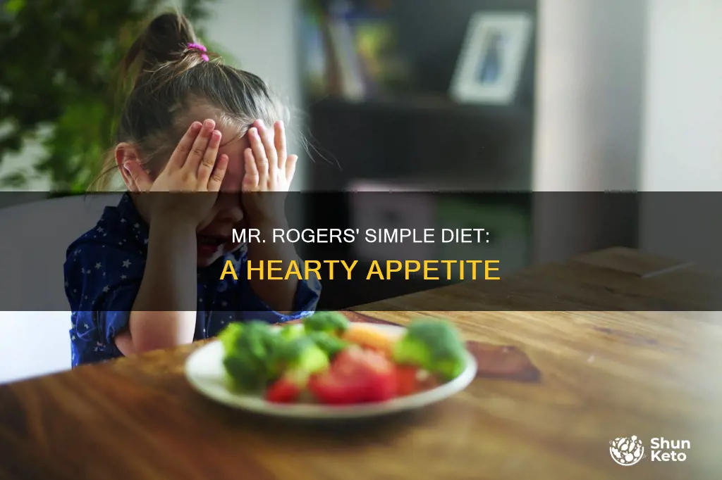 what was mr rogers diet like