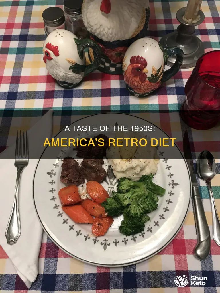 what was the american diet like in the 1950s