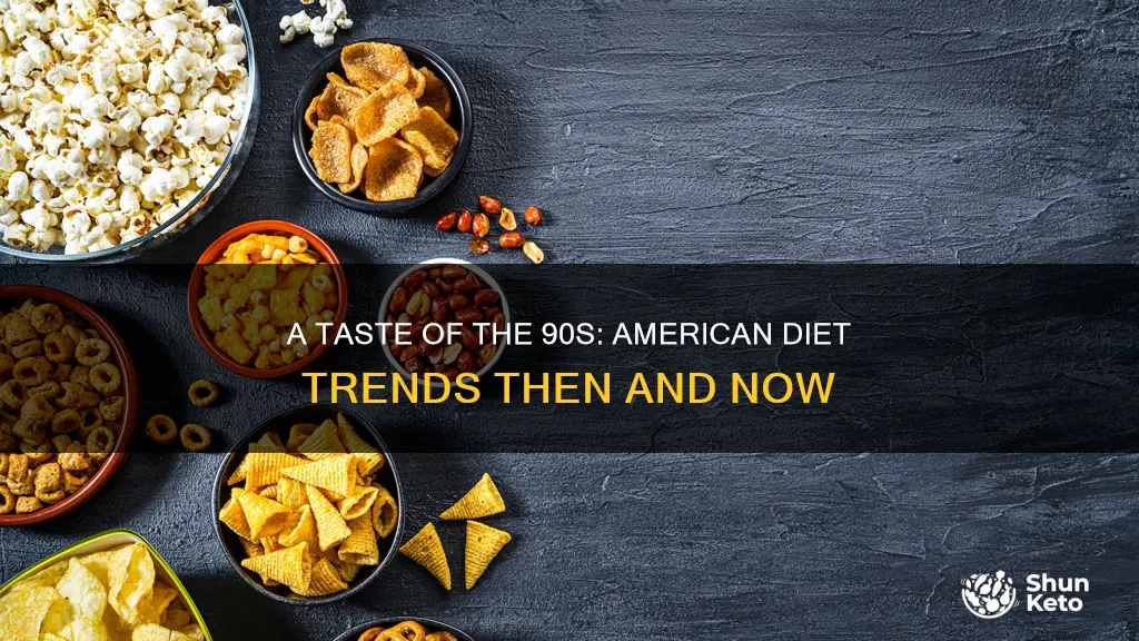 what was the american diet like in the 1990s