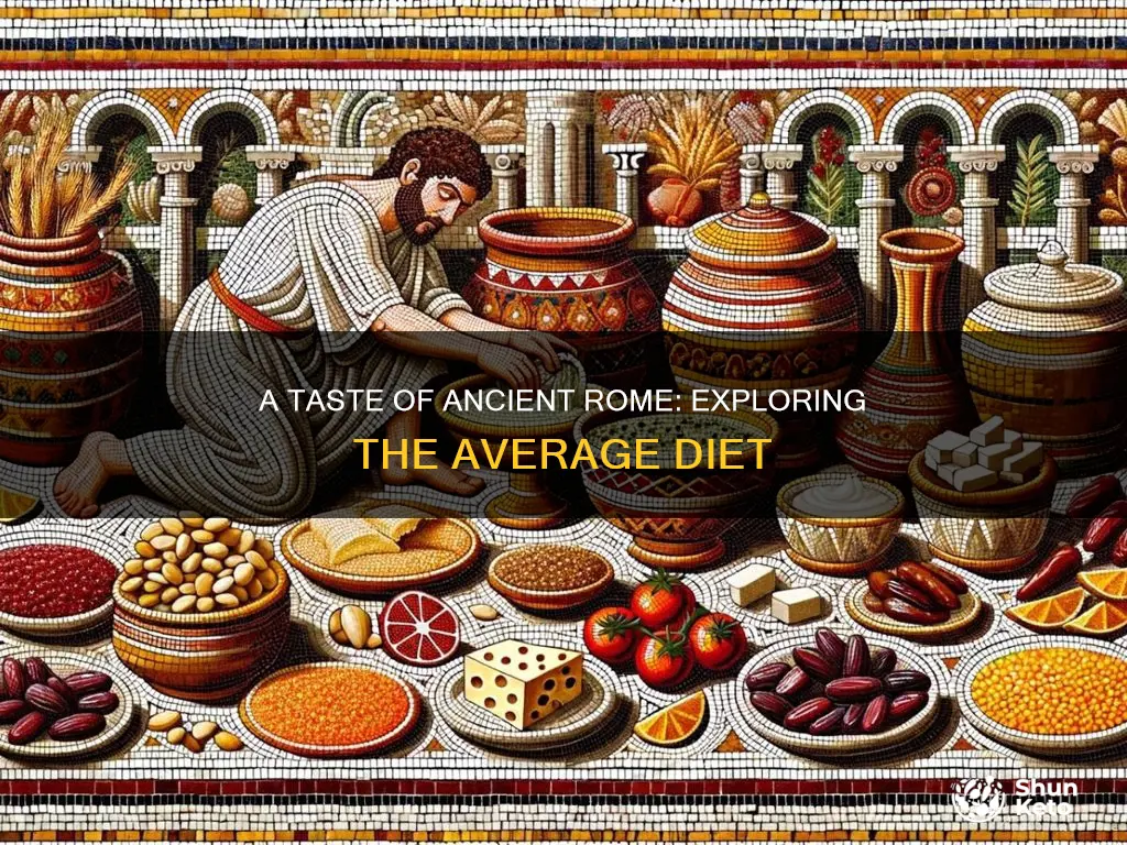 what was the average typical roman diet like