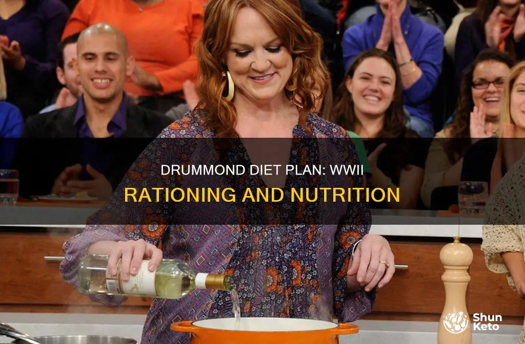 what was the drummond diet plan ww2