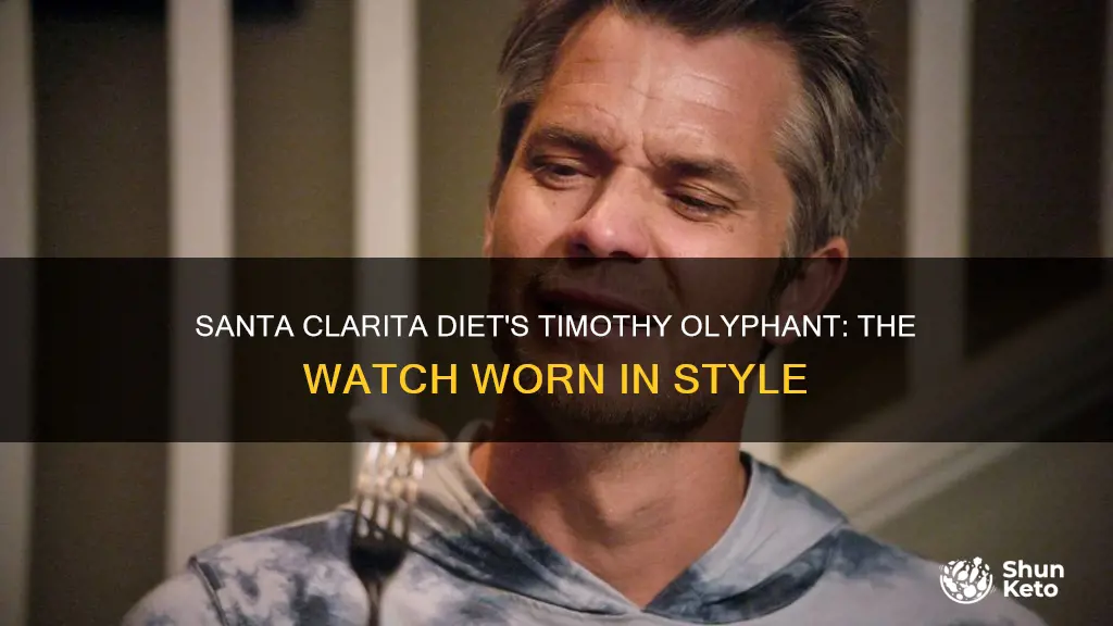 what watch wears timothy olyphant in santa clarita diet