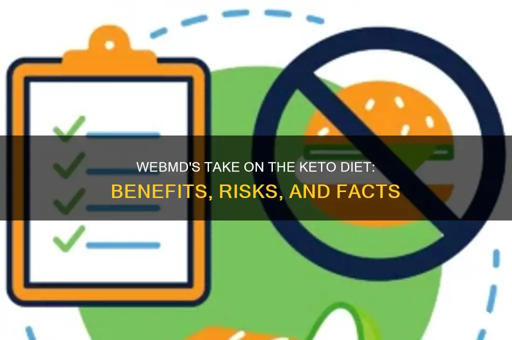 what web md says about keto diet