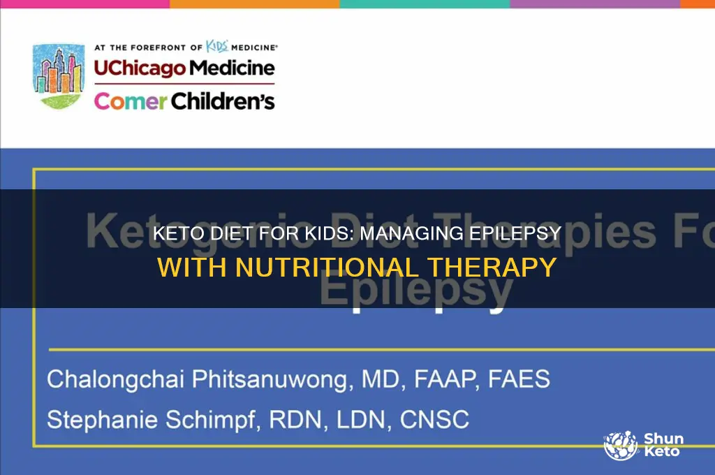 what were children with epilepsy fed on keto diet