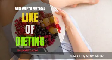 My First Days Dieting: A Struggle and Success Story