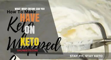 Keto-Friendly Whipped Cream Options: Indulge Guilt-Free on a Low-Carb Diet