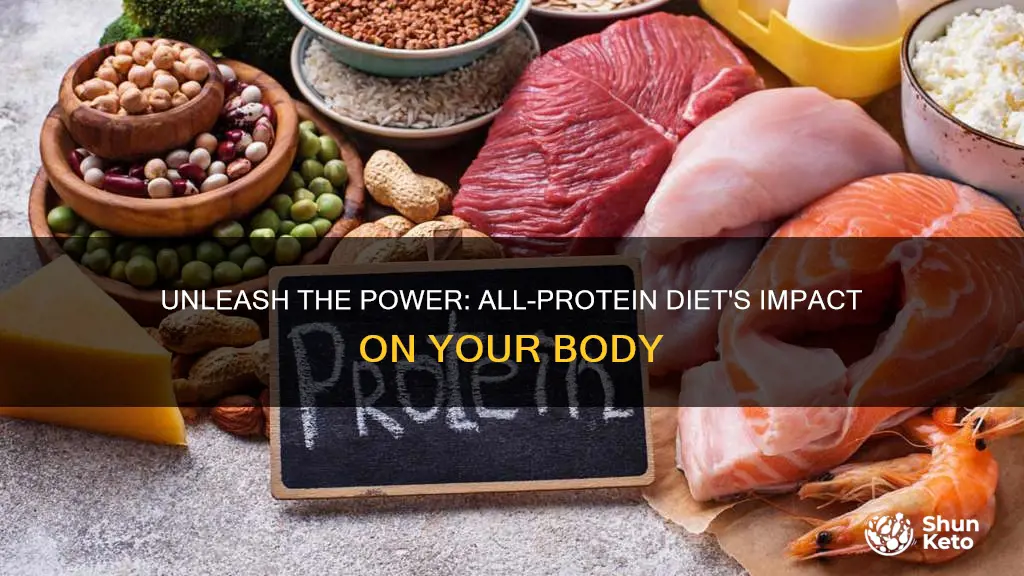 what will an all protein diet do