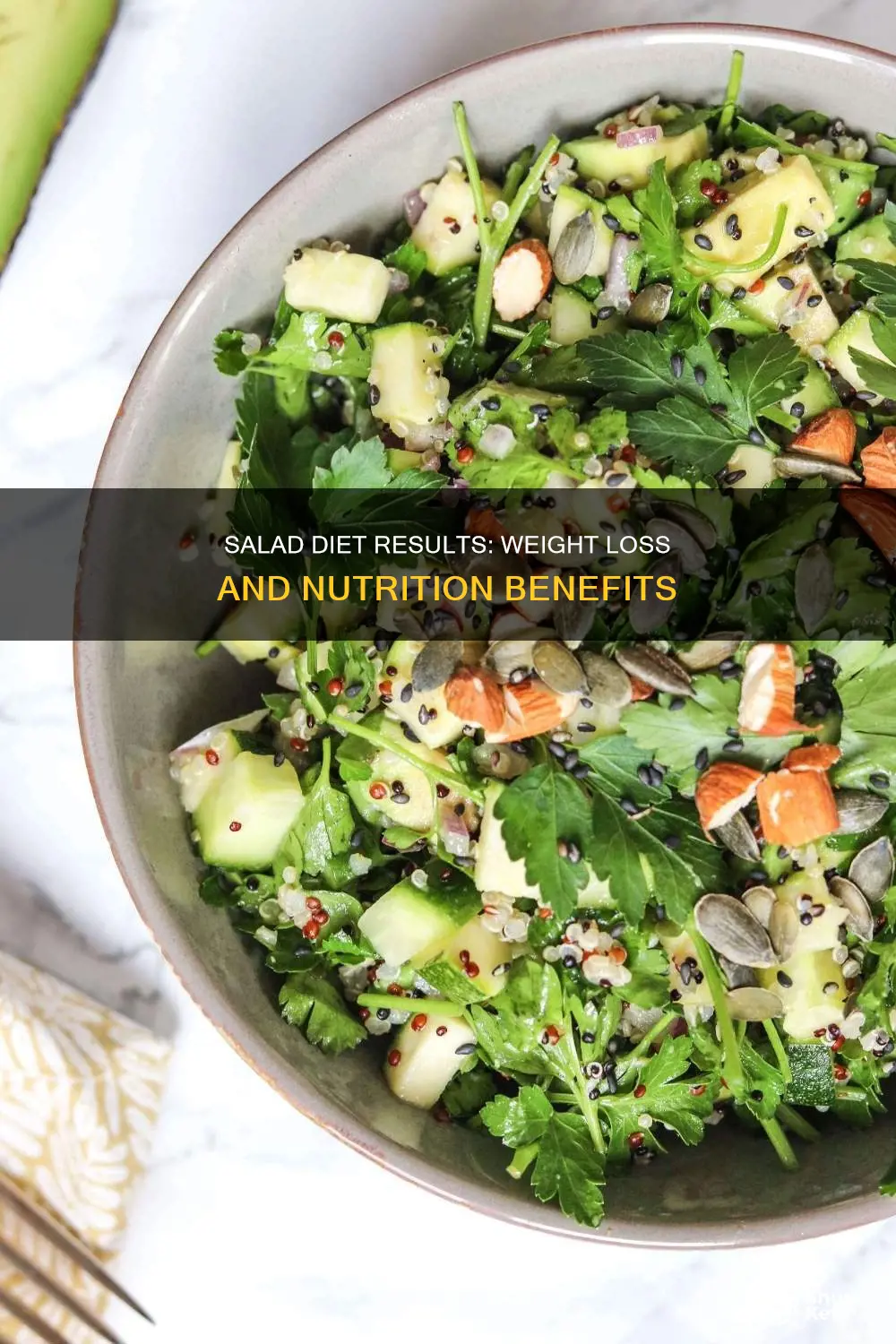 what will salad diet results