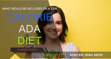 Customizing a Healthy 1200-Calorie ADA Diet Plan