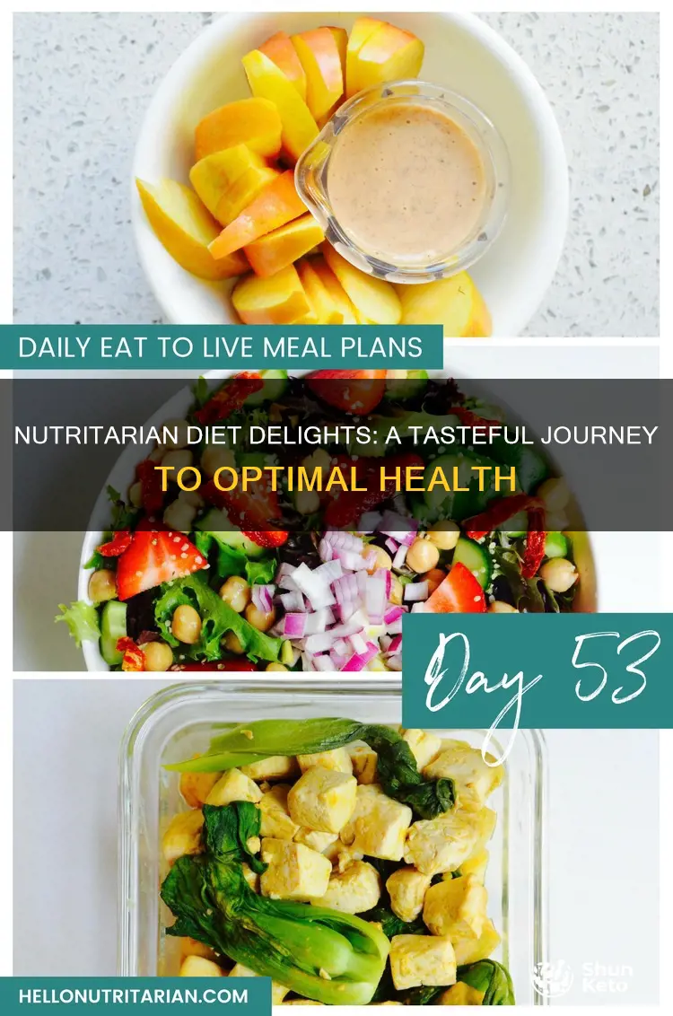 what would your meals be like on the nutritarian diet