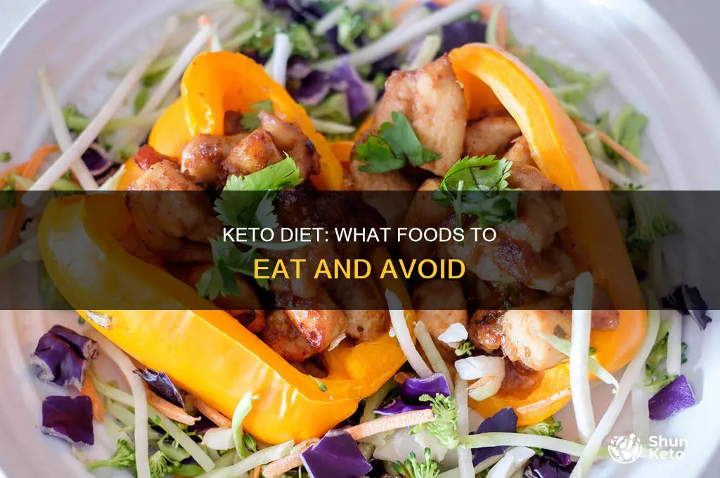 what you can and cannot eat on keto diet